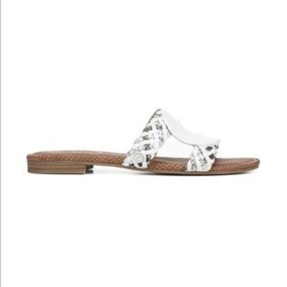 NWOT Circus White Braided Sandals - Picture 4 of 7